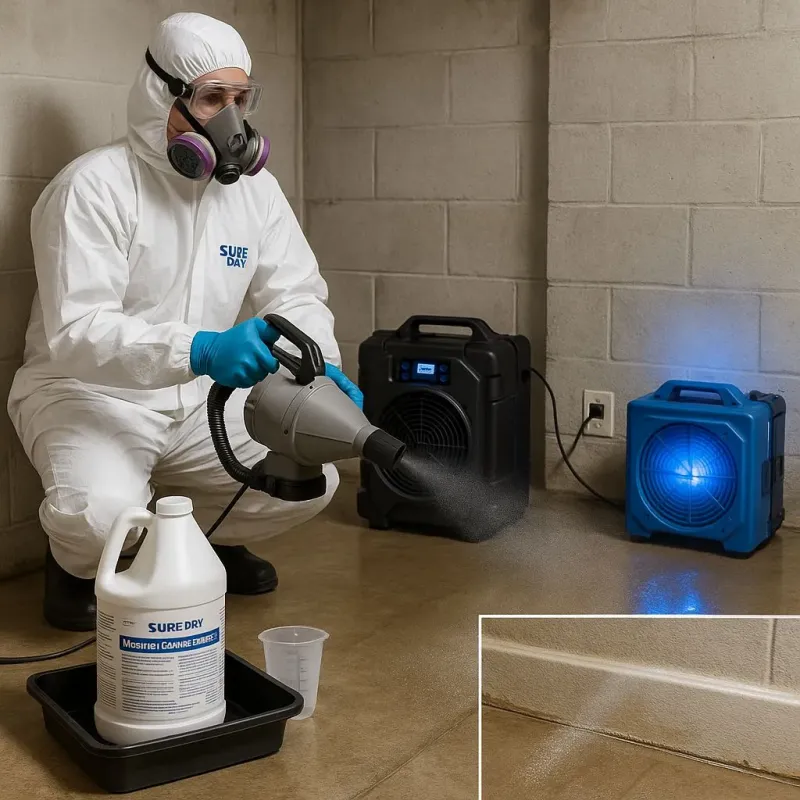 Sanitization and Odor Removal process in Washington Mills, NY